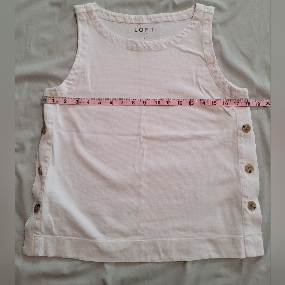 Loft Button Tanktop